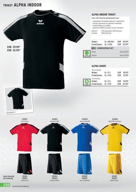 Erima Gesamtkatalog 2012