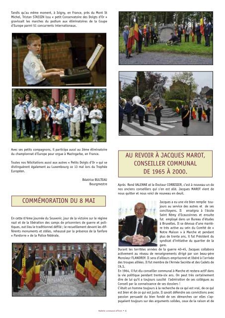 Bulletin communal n° 24 de Juin 2012 - Ecaussinnes