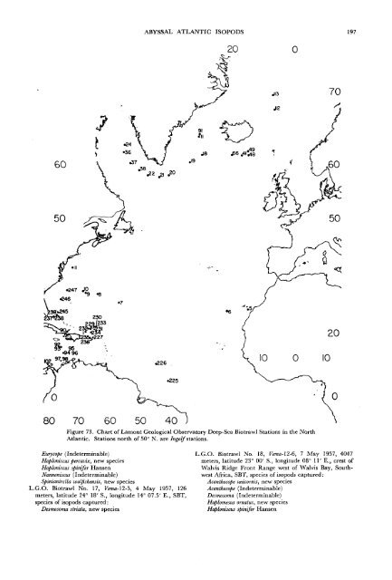 The Isopods of Abyssal Depths in the Atlantic Ocean