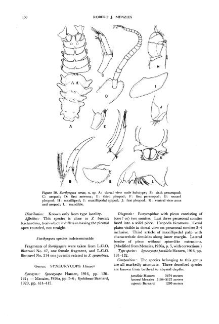 The Isopods of Abyssal Depths in the Atlantic Ocean