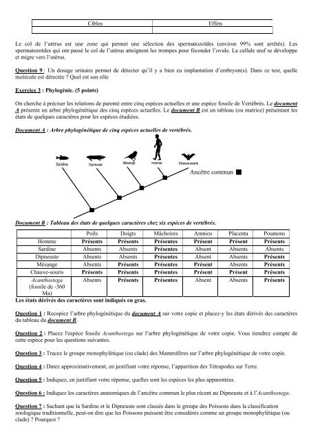 les annales du concours 2013 - Ministère de la Défense