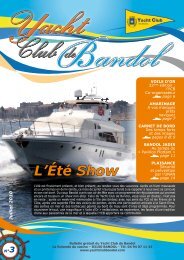 Télécharger - Yacht club de Bandol