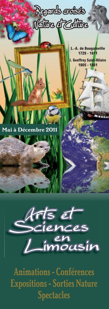 voir le programme d'Arts et Sciences en Limousin 2011