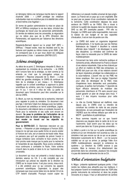 attaque contre le service public - sntrs-cgt - CNRS