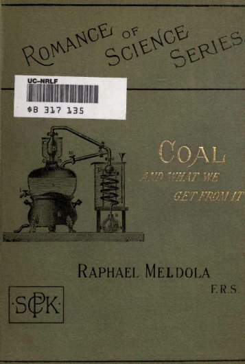 RAPHAEL MELDOLA - Old Forge Coal Mines