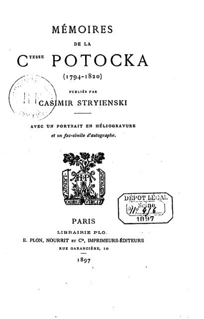 1794 10 Publies Par Casimir Stryienski Le Prince De Talleyrand Fr