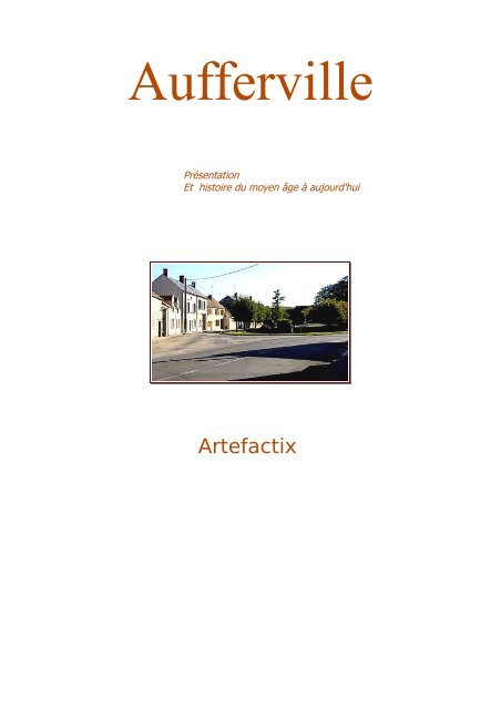 Document pdf " Historique d' Aufferville" (3/02/2013)