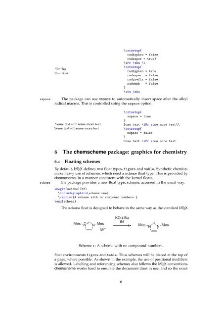 The chemstyle bundle — Schemes and style for chemistry - CTAN