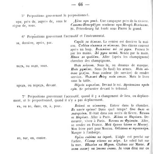 avec la prononciation et un abrde la grammaire russe