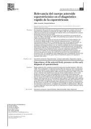 Relevancia del cuerpo asteroide esporotricósico en el diagnóstico ...