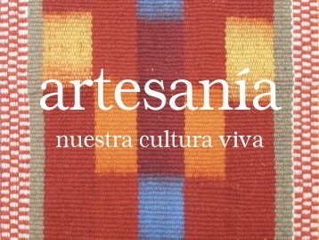 nuestra cultura viva - Sistema de Registro Nacional de Artesanía