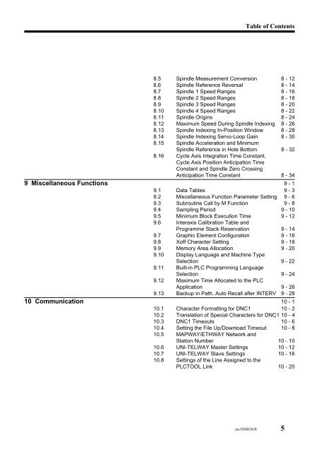 num parameter manual - Documentation CN