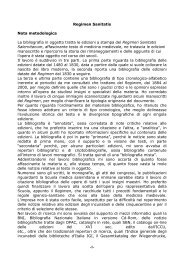 Regimen Sanitatis Nota metodologica - La nuova scuola medica ...