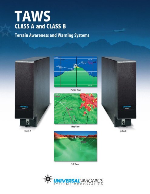 CLASS A and CLASS B - Universal Avionics