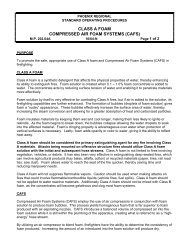 class a foam compressed air foam systems (cafs) - City of Phoenix