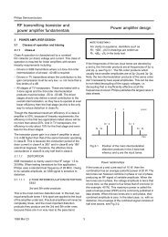 RF transmitting transistor and power amplifier fundamentals Power ...