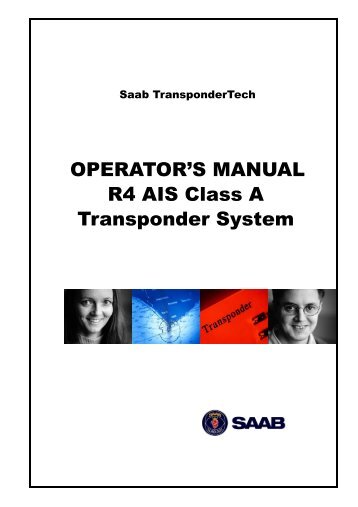 OPERATOR'S MANUAL R4 AIS Class A Transponder ... - Polaris-as.dk