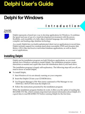Delphi User's Guide