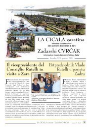 la cicala 20 12:la cicala 06 07.qxd - Italiani di Zara