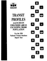 TRANSIT PROFILES - National Transportation Library