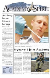 8-year-old joins Academy - Colorado Springs Military Newspaper ...