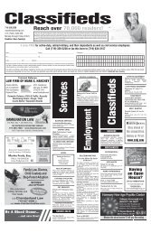 Classifieds - Colorado Springs Military Newspaper Group
