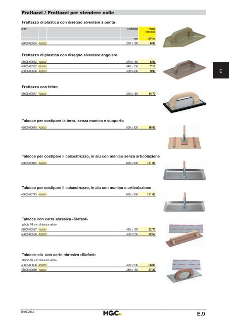 Catalogo Materiale da costruzione 2013 - HG Commerciale
