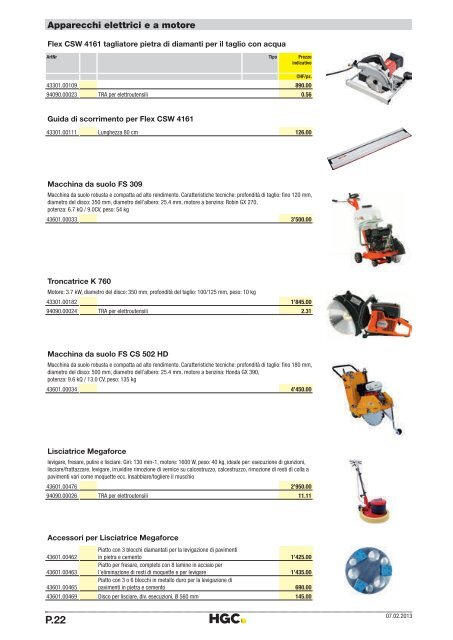 Catalogo Materiale da costruzione 2013 - HG Commerciale