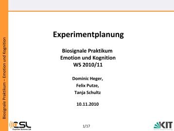 Experimentplanung