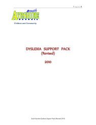South Ayrshire Dyslexia Strategy - take2theweb