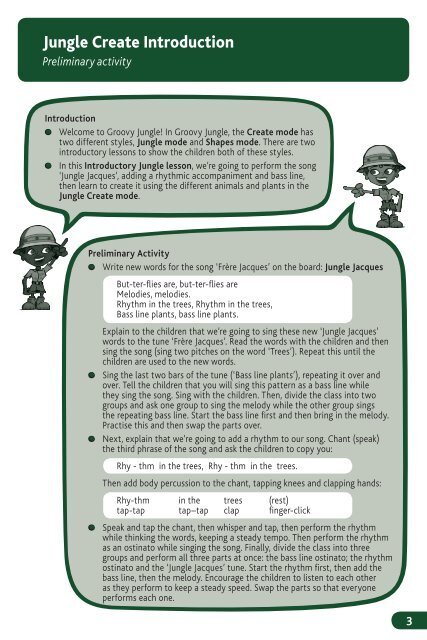 Groovy Jungle Lesson Plans (Resized ... - Groovy Music