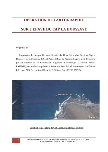 opération de cartographie sur l'epave du cap la ... - ImageShack