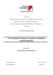 La Luxation de l'épaule en escalade, articulation ... - Kinescalade.com