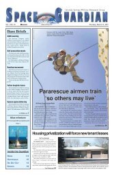 Pararescue airmen train 'so others may live' - Colorado Springs ...