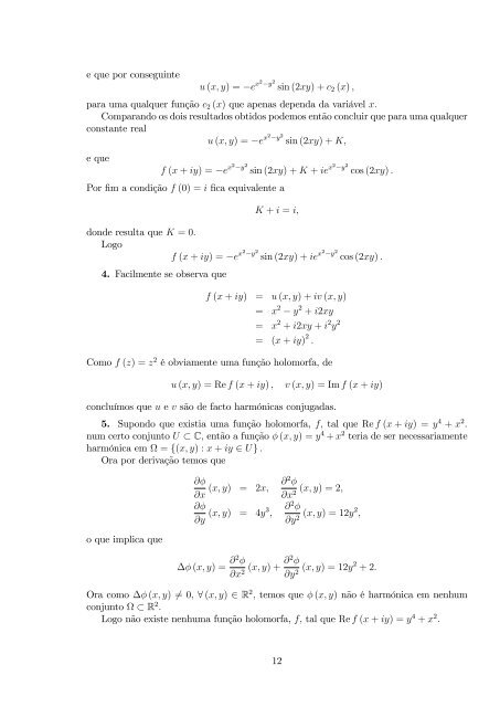 3 CONSEQULNCIAS DA TEORIA DE CAUCHY