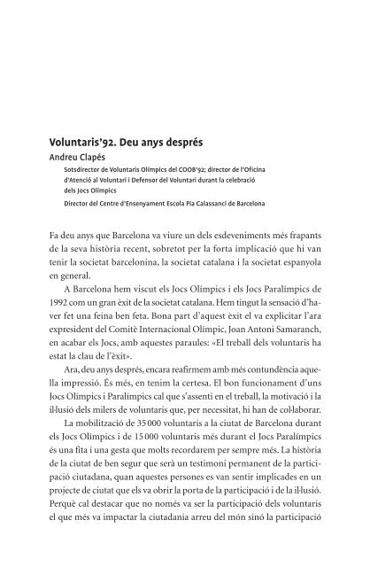 Voluntaris'92. Deu anys després - Recercat
