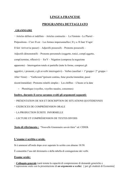 Programma 2012/2013