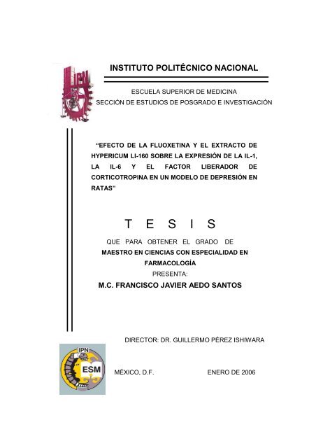 Tesis en el IPN - Instituto Politécnico Nacional