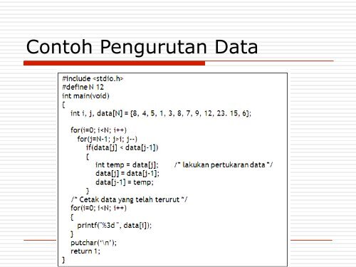 Array 2 Dimensi (Two Dimensional Array) - cs.unsyiah.ac.id.