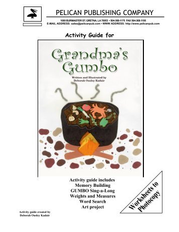 the Grandma's Gumbo study guide. - Pelican Publishing Company