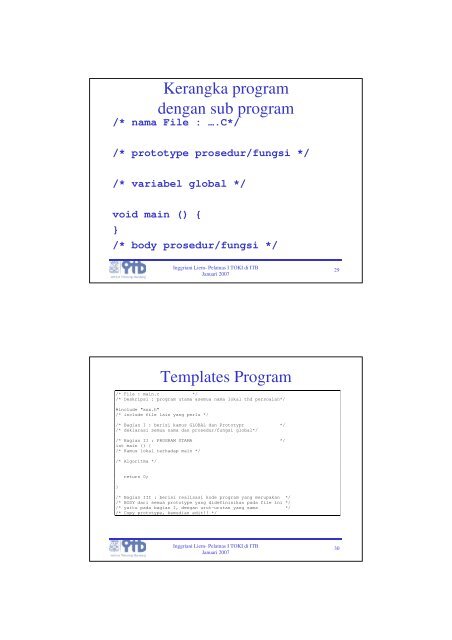 C Programming Untuk Pascal Programmer Tujuan - cs.unsyiah.ac.id.