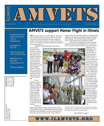 AMVETS support Honor Flight in Illinois - AMVETS Department of ...