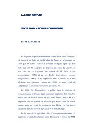 3) Commentaires et traduction en français
