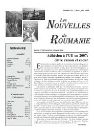 Édition 2004-05-01 (PDF document) - les nouvelles de roumanie