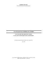 Consulter l'étude (PDF - 338Ko) - Parc de la Villette