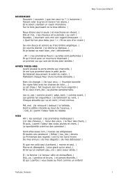 http://www.jeuverbal.fr Verlaine, Sonnets 1 - le jeu verbal
