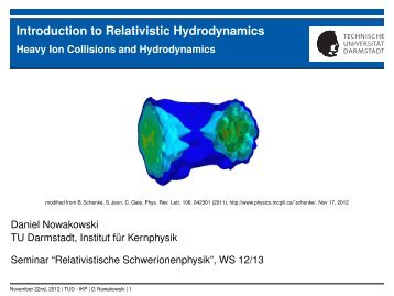 Introduction to Relativistic Hydrodynamics