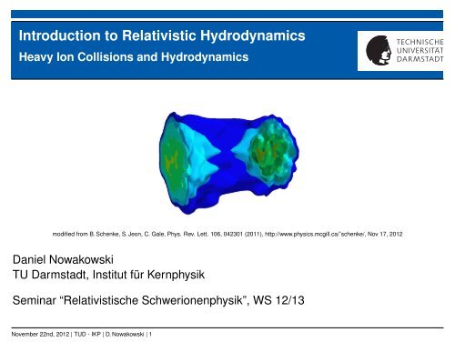 Introduction to Relativistic Hydrodynamics