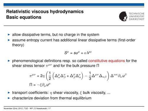 Introduction to Relativistic Hydrodynamics