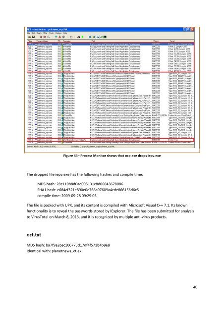 Report - CrySyS Lab